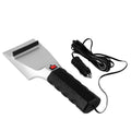 12V Car Electric Heated Ice Snow Scraper Window Ice Remover w/Squeegee 14FT Cable - P's One-Stop Shop 