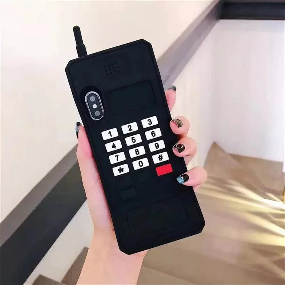 3D Cartoon Mobile Phone iPhone Case - P's One-Stop Shop 