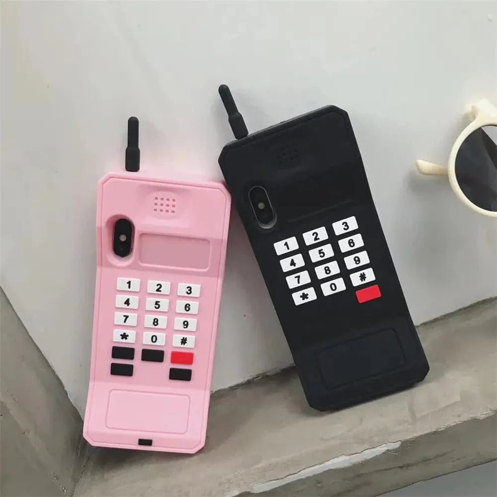 3D Cartoon Mobile Phone iPhone Case - P's One-Stop Shop 