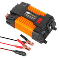 500W Continuous Power Inverter DC 12V To AC 110V Car 4000w Peak Power Inverter w/ Dual 5V 2.1A USB Ports For RV Caravan Truck Laptop - P's One-Stop Shop 