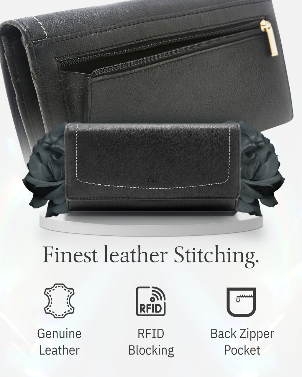 Accordion Clutch Wallet - P's One-Stop Shop 