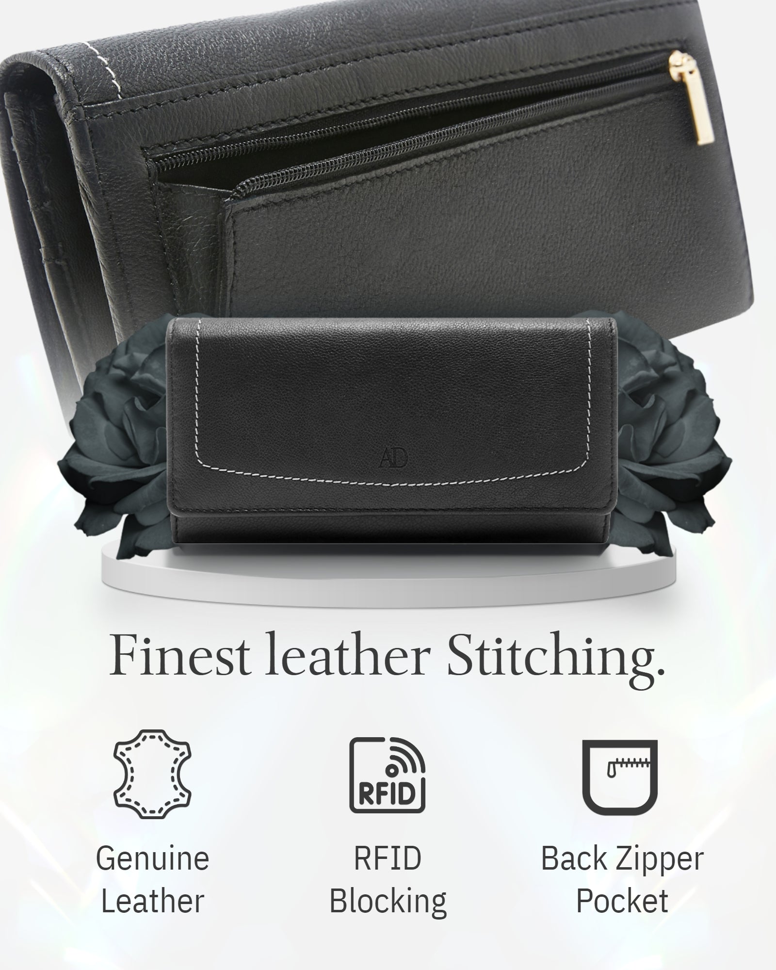 Accordion Clutch Wallet - P's One-Stop Shop 