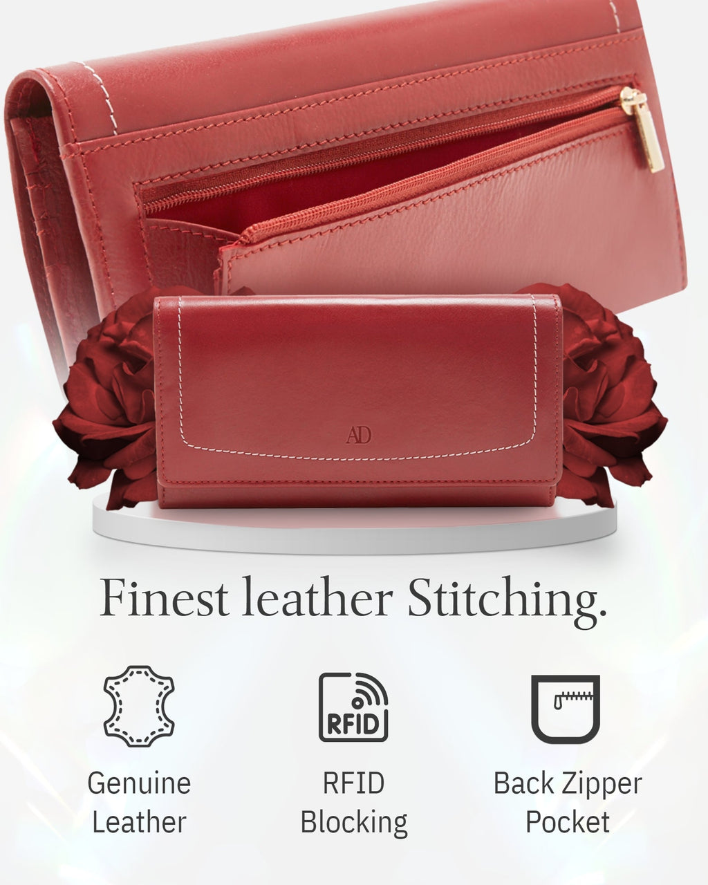 Accordion Clutch Wallet - P's One-Stop Shop 