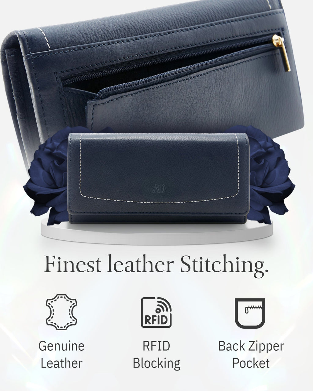 Accordion Clutch Wallet - P's One-Stop Shop 