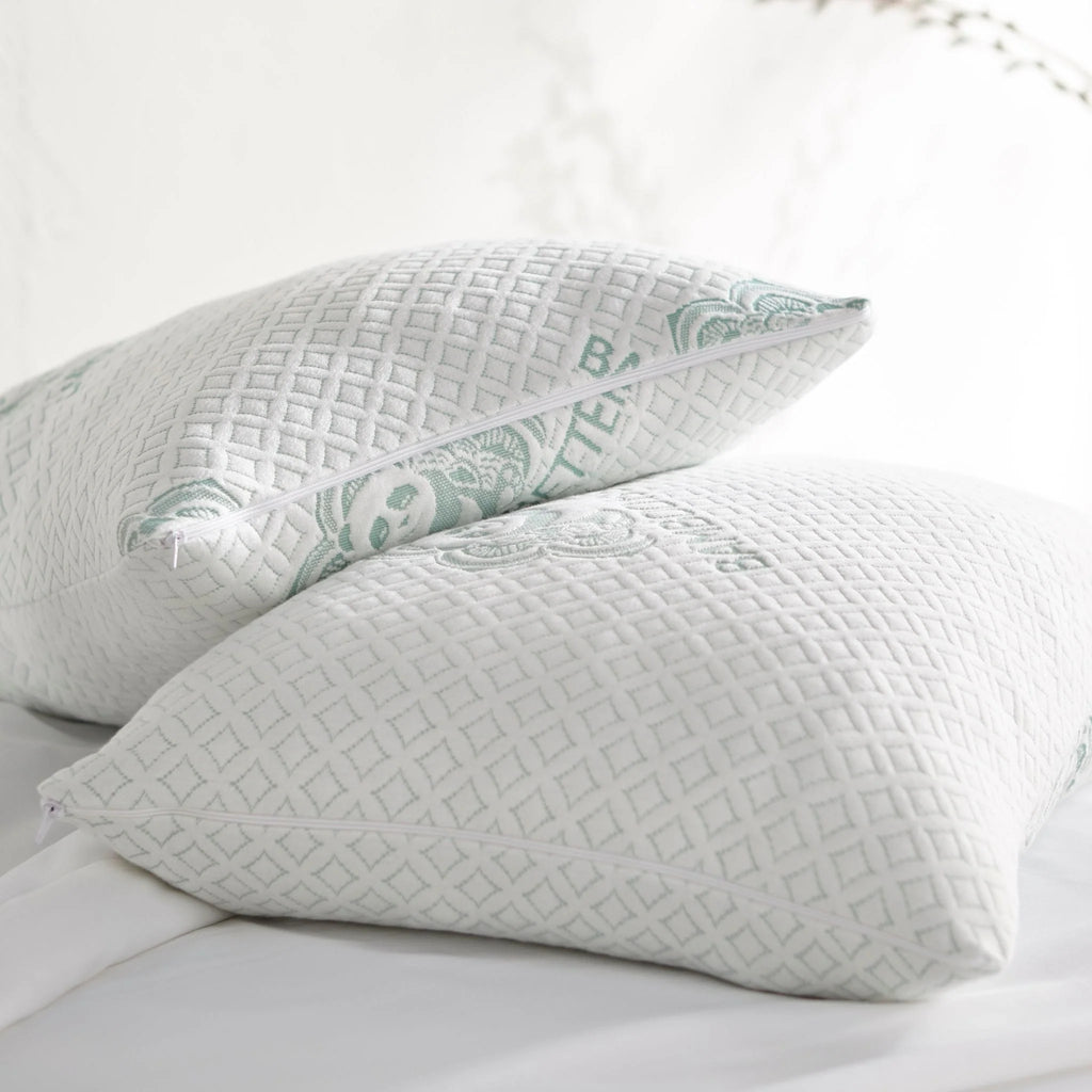 Adjustable Bamboo Cooling Pillow | Bed Pillows - P's One-Stop Shop 