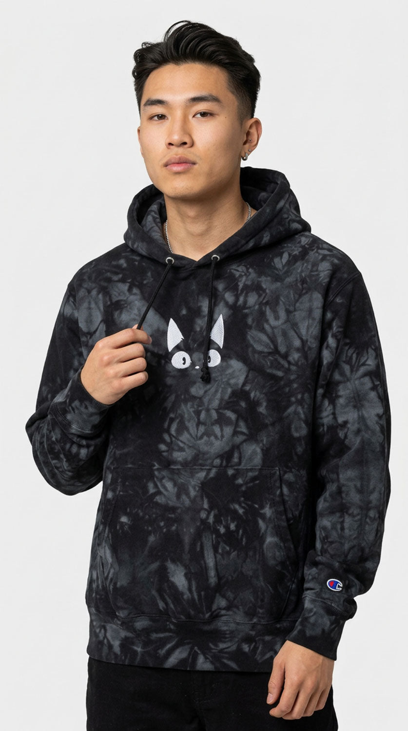 Amazed Cat Tie-Dye Hoodie - P's One-Stop Shop 