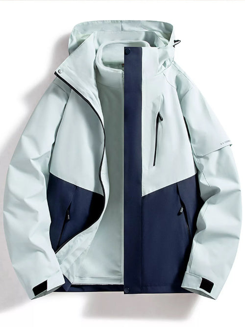 AquaGuard Men's All-Weather Zip Hoodie Plus Sizes - P's One-Stop Shop 