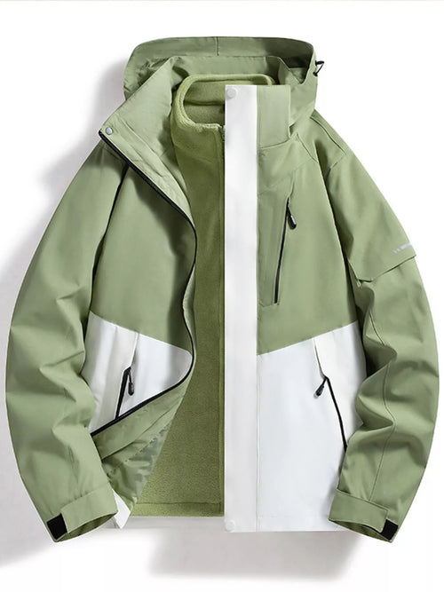 AquaGuard Men's All-Weather Zip Hoodie Plus Sizes - P's One-Stop Shop 