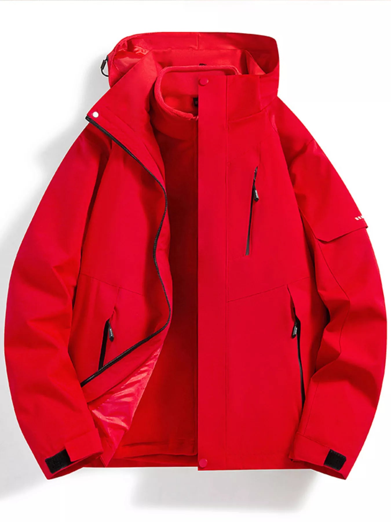 AquaGuard Men's All-Weather Zip Hoodie Plus Sizes - P's One-Stop Shop 