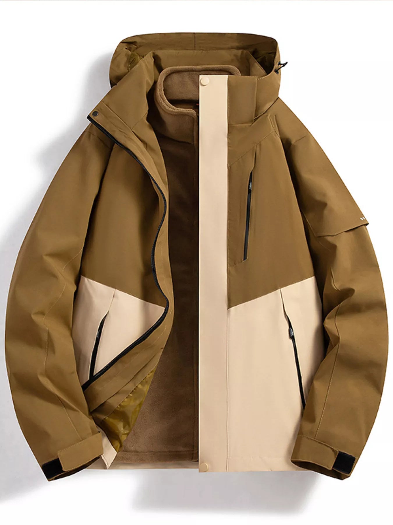 AquaGuard Men's All-Weather Zip Hoodie Plus Sizes - P's One-Stop Shop 