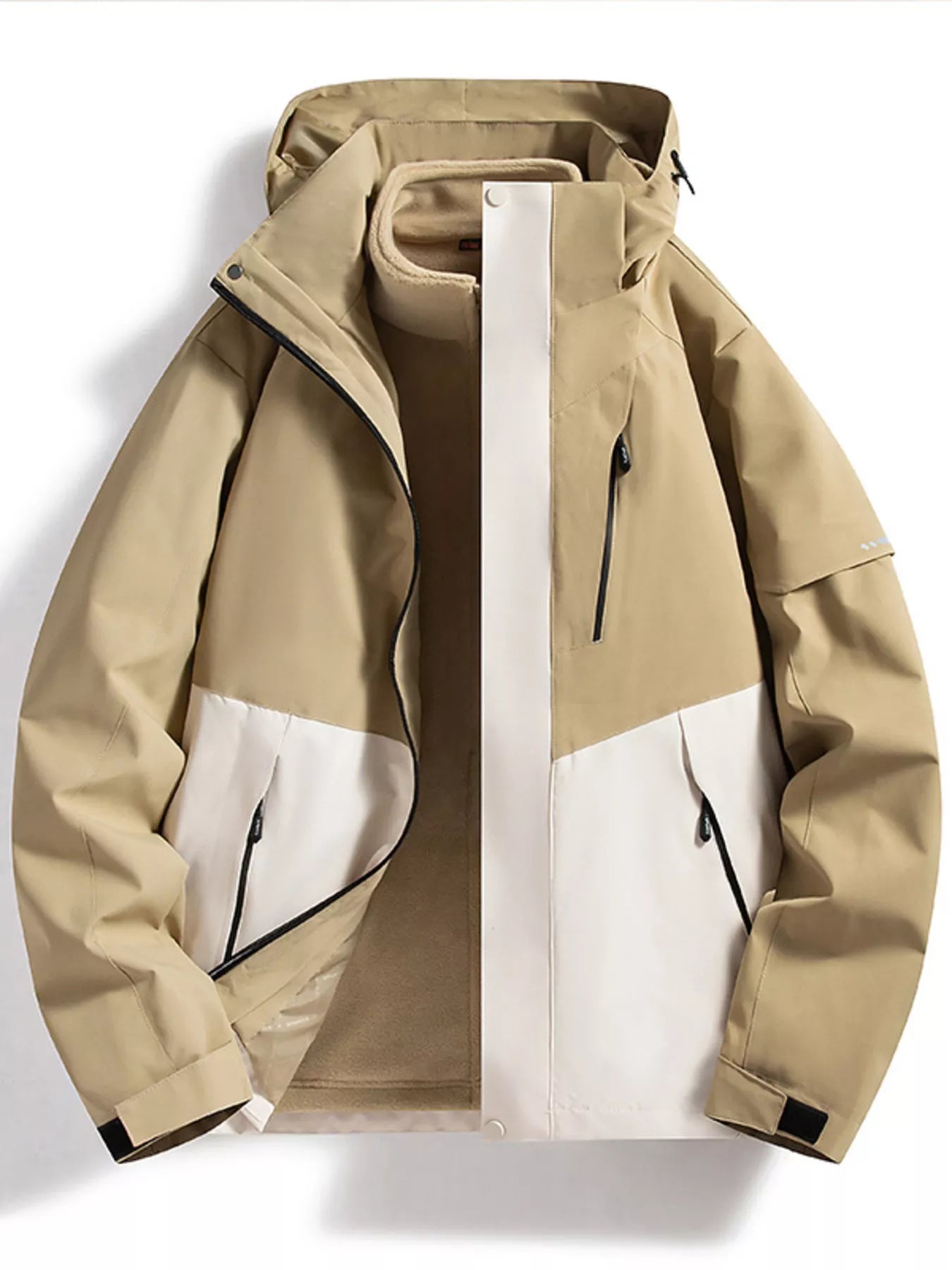 AquaGuard Men's All-Weather Zip Hoodie Plus Sizes - P's One-Stop Shop 