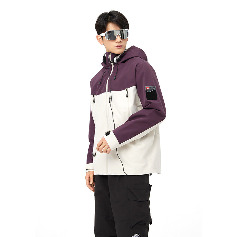 Autumn And Winter Outdoor Keep Warm Waterproof Mountaineering Fishing Camping Couple Jacket - P's One-Stop Shop 