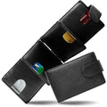 Bifold Wallet With Removable Money Clip Snap Closure - P's One-Stop Shop 