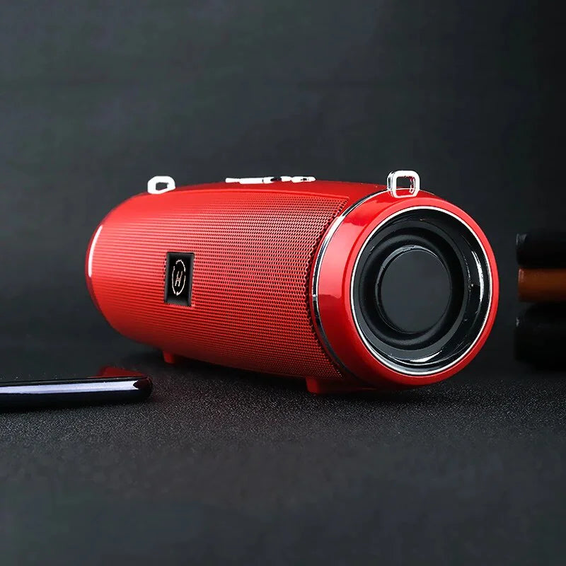 Bluetooth 5.1 Speaker Wireless Waterproof Outdoor Stereo LOUD Bass USB/TF Strap - P's One-Stop Shop 