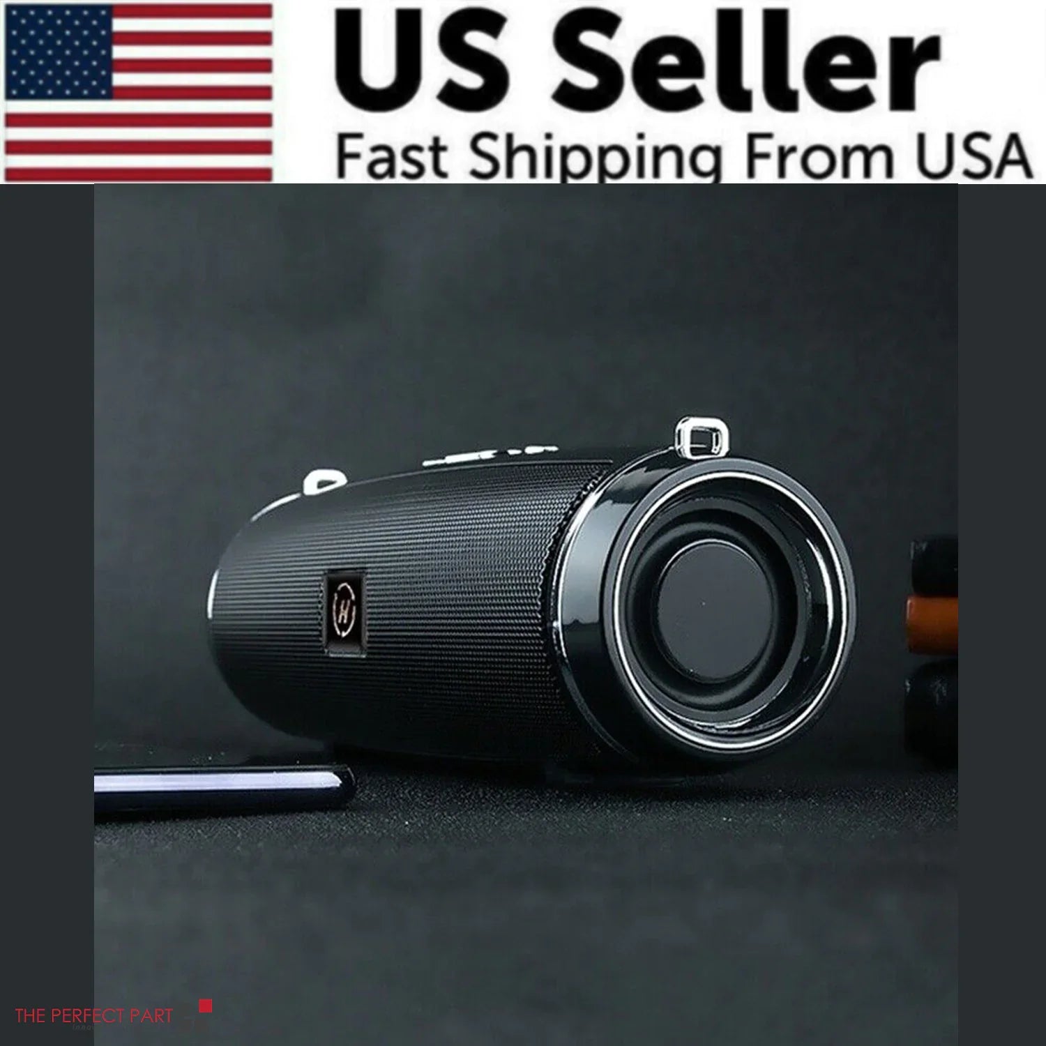 Bluetooth 5.1 Speaker Wireless Waterproof Outdoor Stereo LOUD Bass USB/TF Strap - P's One-Stop Shop 