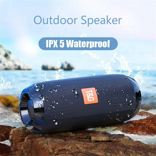 Bluetooth Speaker Wireless Waterproof Outdoor Stereo Bass USB/TF/FM Radio LOUD - P's One-Stop Shop 