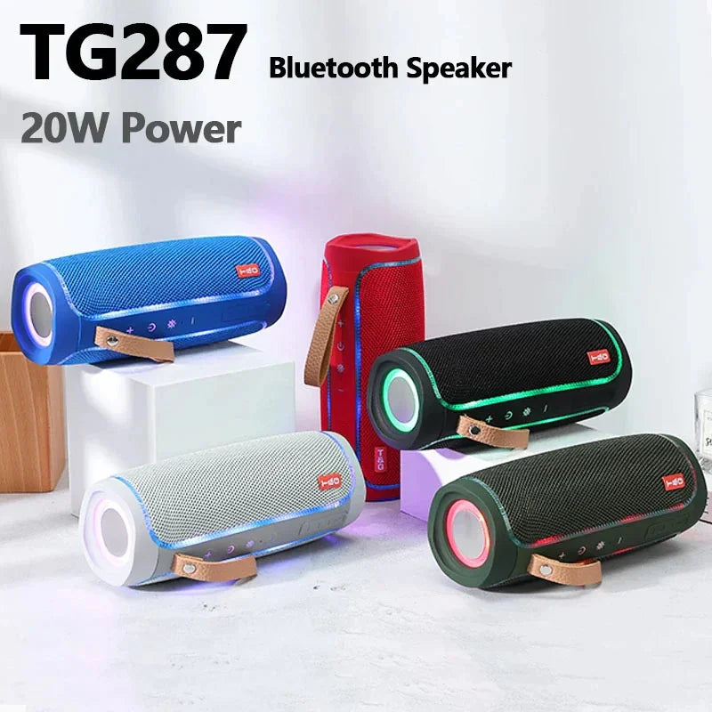 Bluetooth Speaker Wireless Waterproof Outdoor Stereo Bass USB/TF/FM Radio LOUD - P's One-Stop Shop 