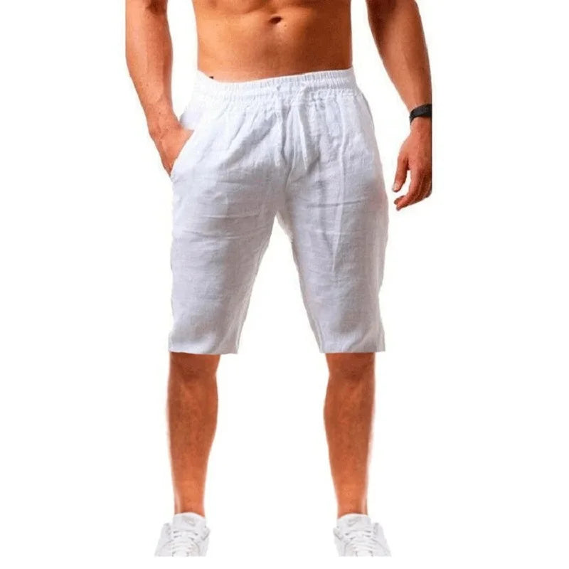 BreezeFit Men's Linen Shorts: Cool, Stylish, Versatile - P's One-Stop Shop 