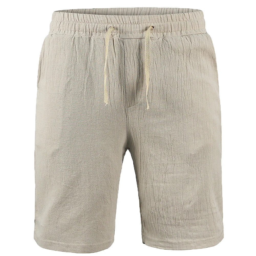 BreezeFit Men's Linen Shorts: Cool, Stylish, Versatile - P's One-Stop Shop 