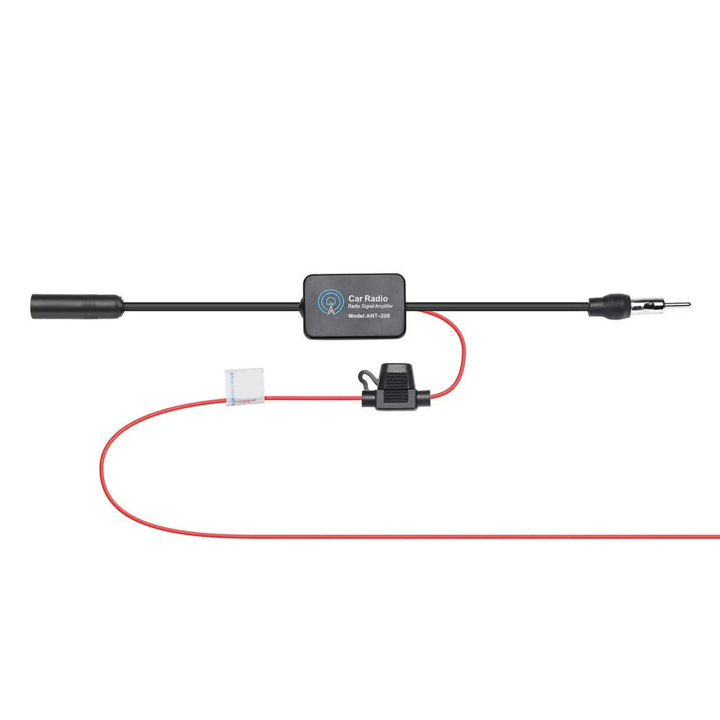 Car Auto Stereo FM & AM Radio Signal Antenna Aerial Signal Amp Amplifier Booster - P's One-Stop Shop 