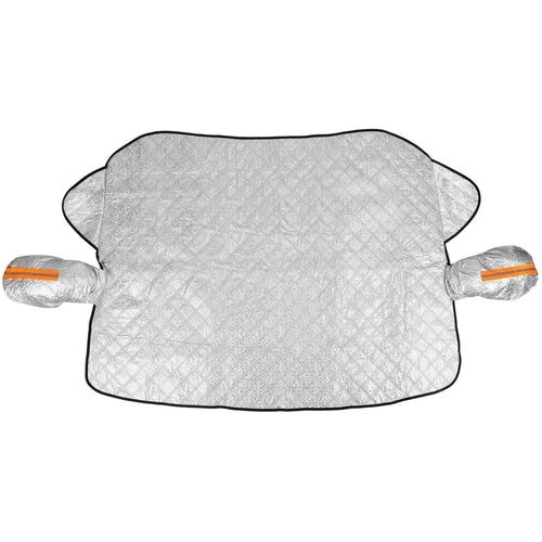 Car Windshield Snow Cover Windproof Magnetic Car Windscreen Cover Frost Ice Protection with Side-Mirror Protector 5 Magnets for Most Vehicles - P's One-Stop Shop 