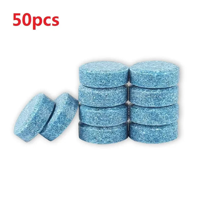 Car Windshield Washer Fluid Concentrated Tablets Solid Effervescent Wiper Tablet for Car Room Kitchen Window Glass Cleaning - P's One-Stop Shop 