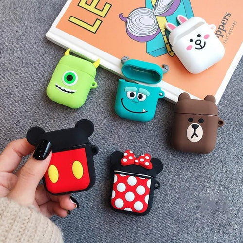 Cartoon Character Apple Airpods Case - P's One-Stop Shop 