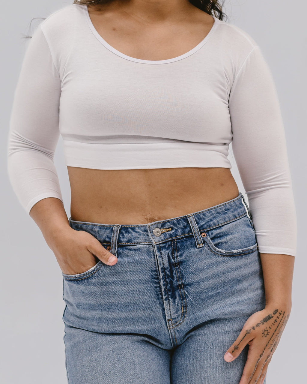 Classic 3/4 Sleeve Halftee - P's One-Stop Shop 