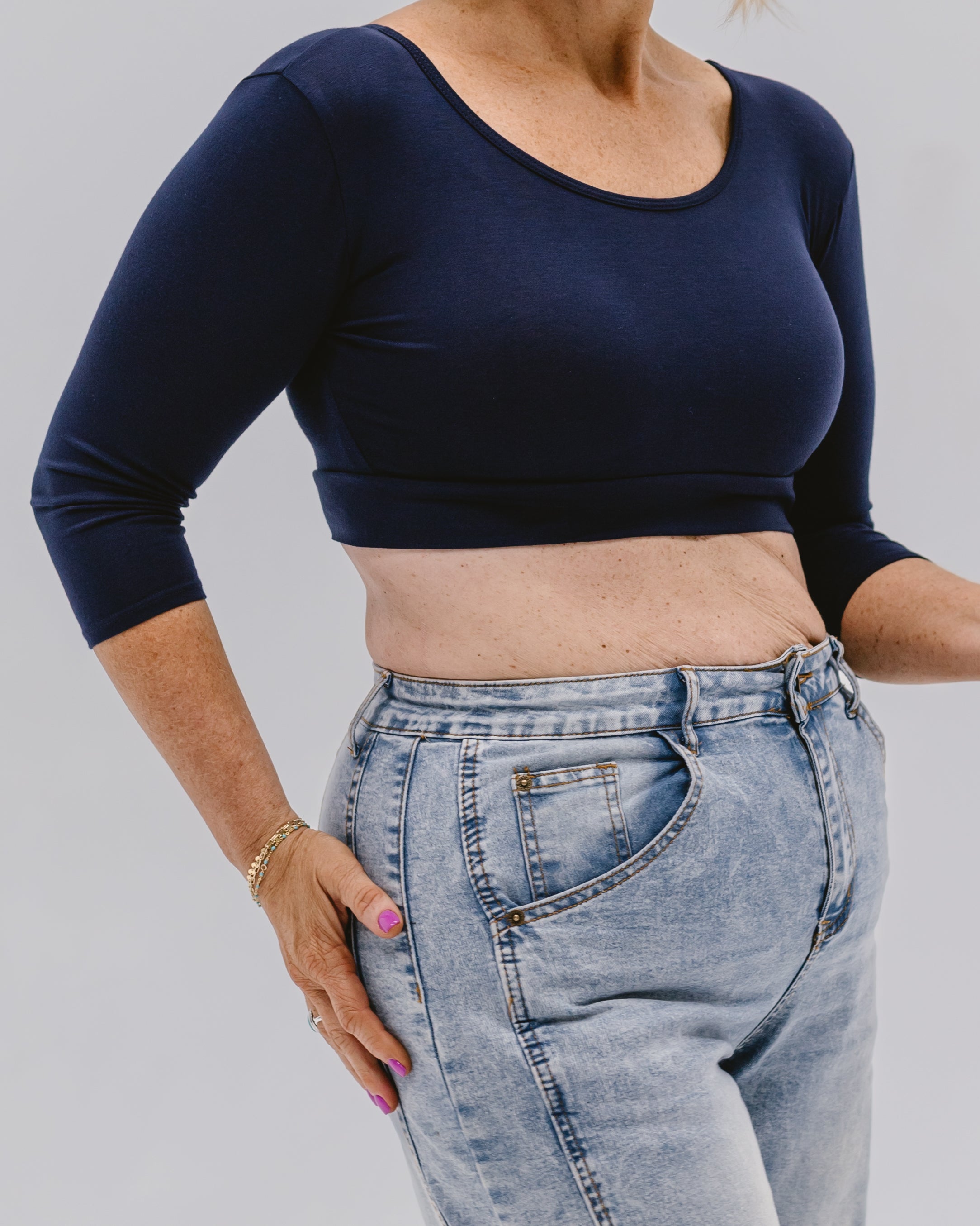 Classic 3/4 Sleeve Halftee - P's One-Stop Shop 