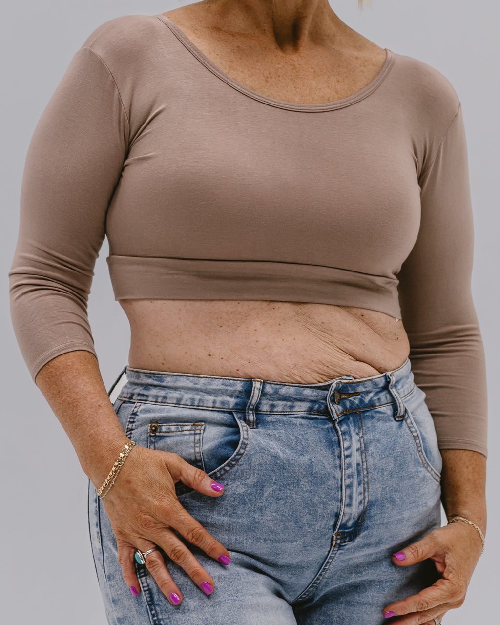 Classic 3/4 Sleeve Halftee - P's One-Stop Shop 