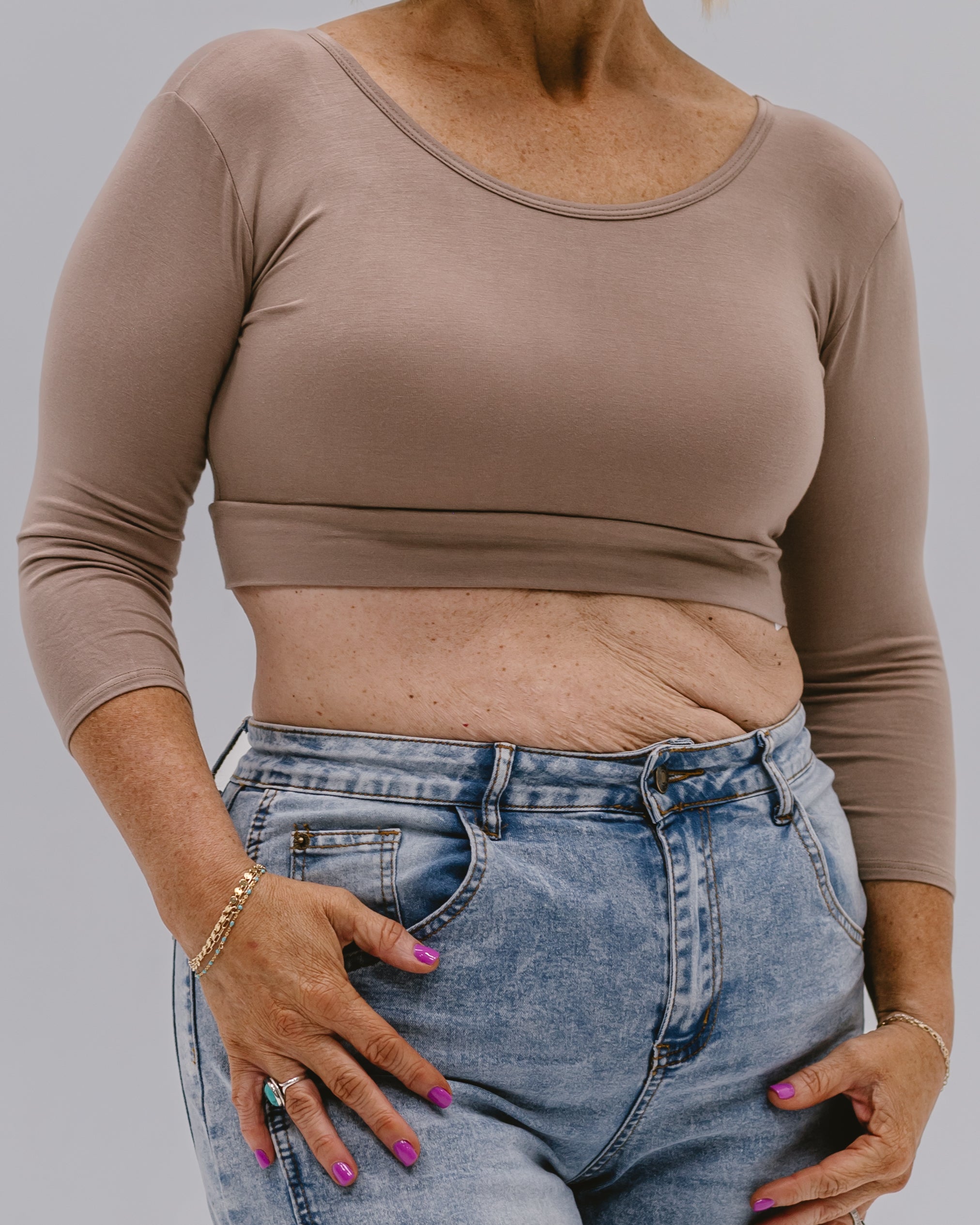 Classic 3/4 Sleeve Halftee - P's One-Stop Shop 