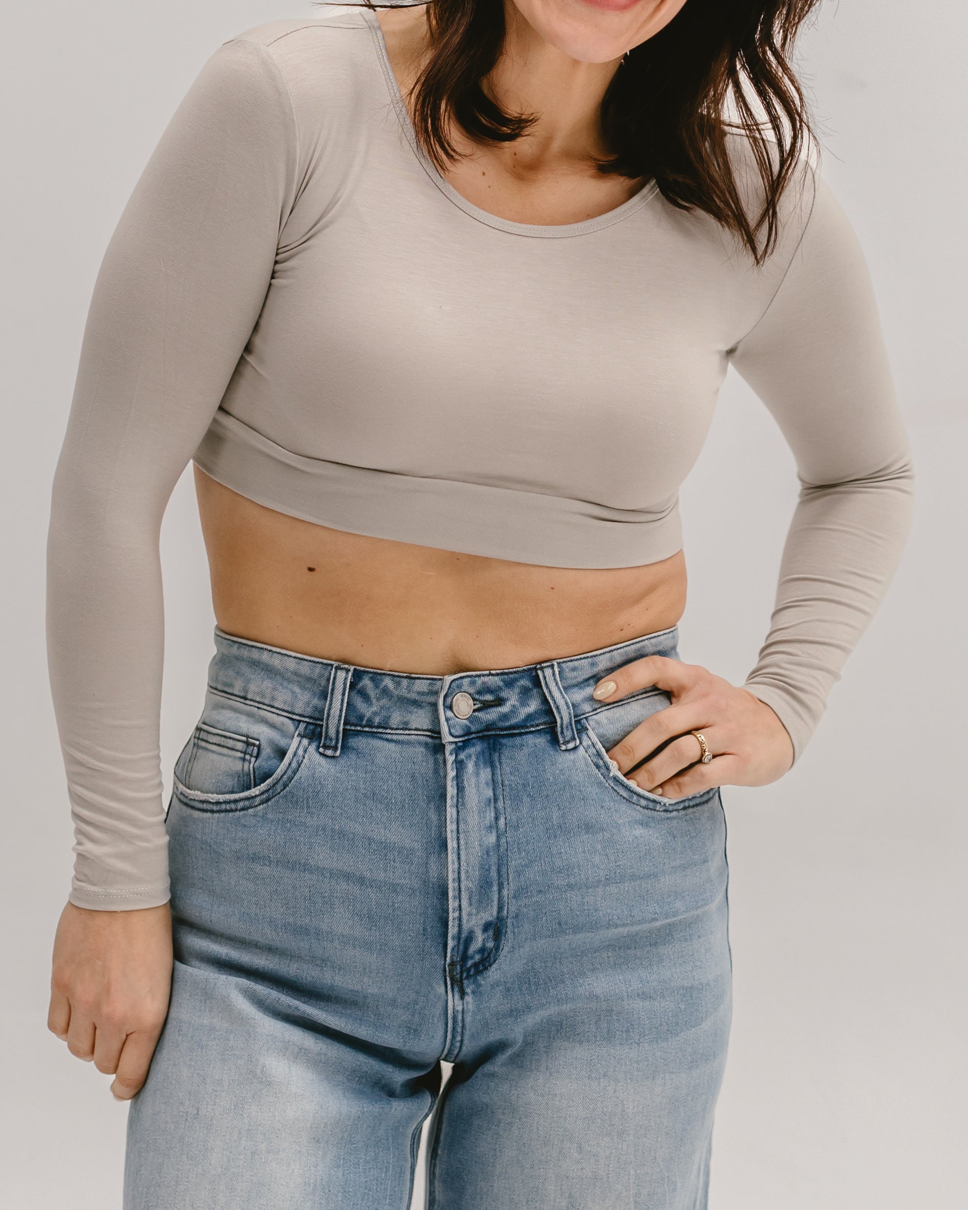 Classic Long Sleeve Halftee - P's One-Stop Shop 