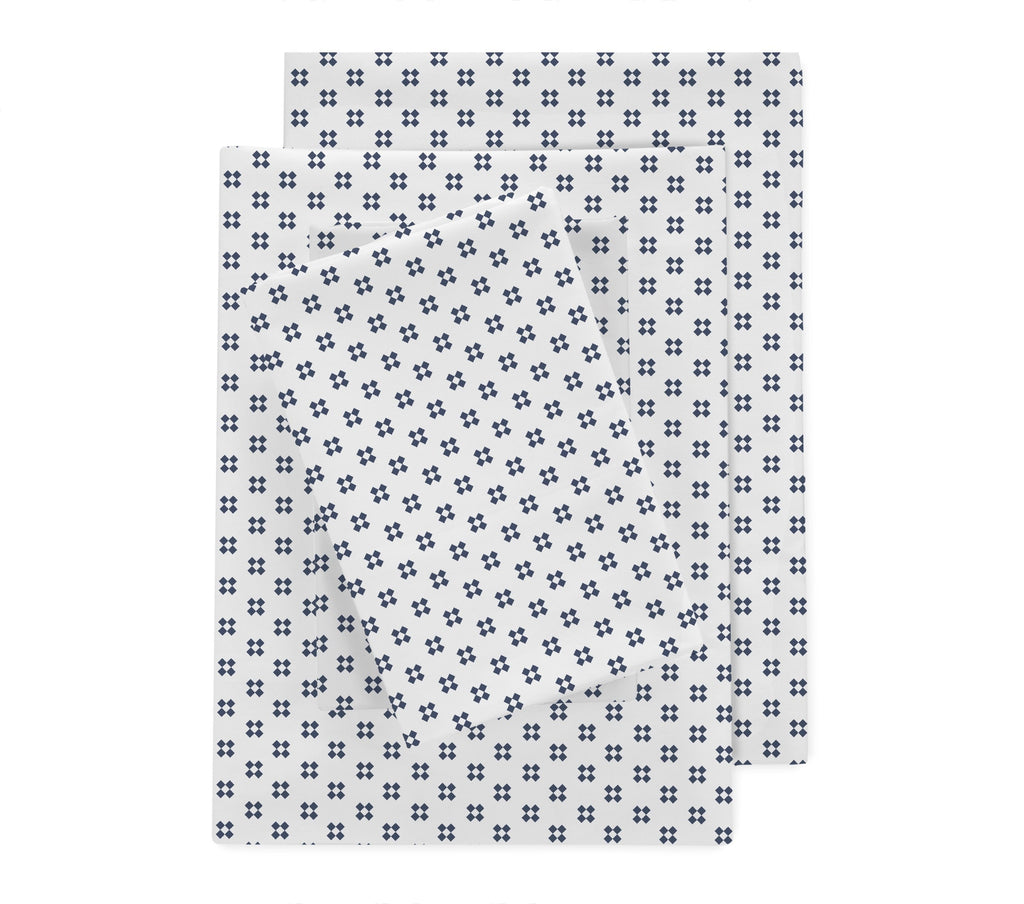 Clean Design Home® Cotton Sheet Set-Jack pattern - P's One-Stop Shop 