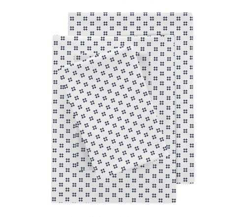 Clean Design Home® Cotton Sheet Set-Jack pattern - P's One-Stop Shop 