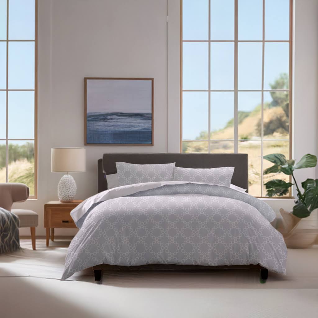 Clean Design Home® Sateen Duvet Cover Set-Palais - P's One-Stop Shop 