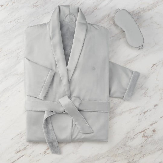 Clean Design Home® Satin Robe with Eyemask Gift Set - P's One-Stop Shop 