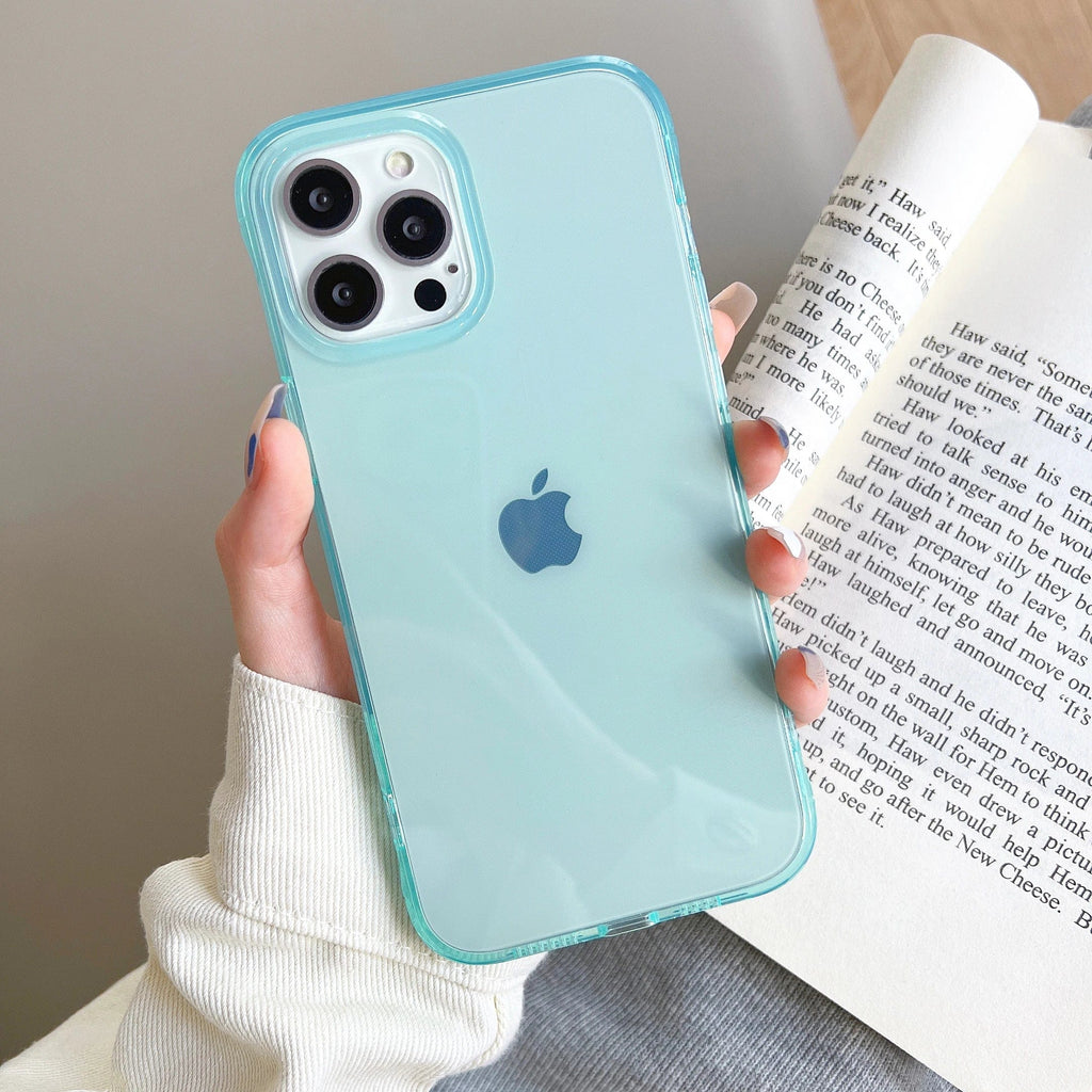 Clear Candy Color iPhone Case - P's One-Stop Shop 