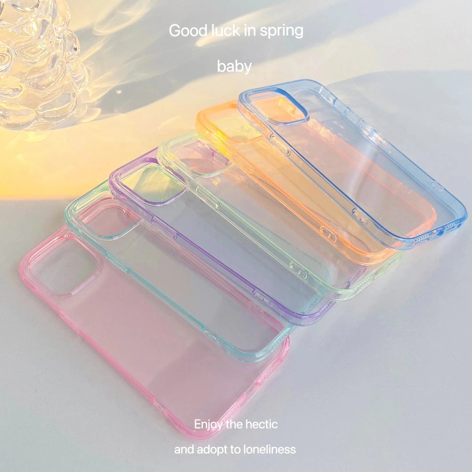 Clear Candy Color iPhone Case - P's One-Stop Shop 