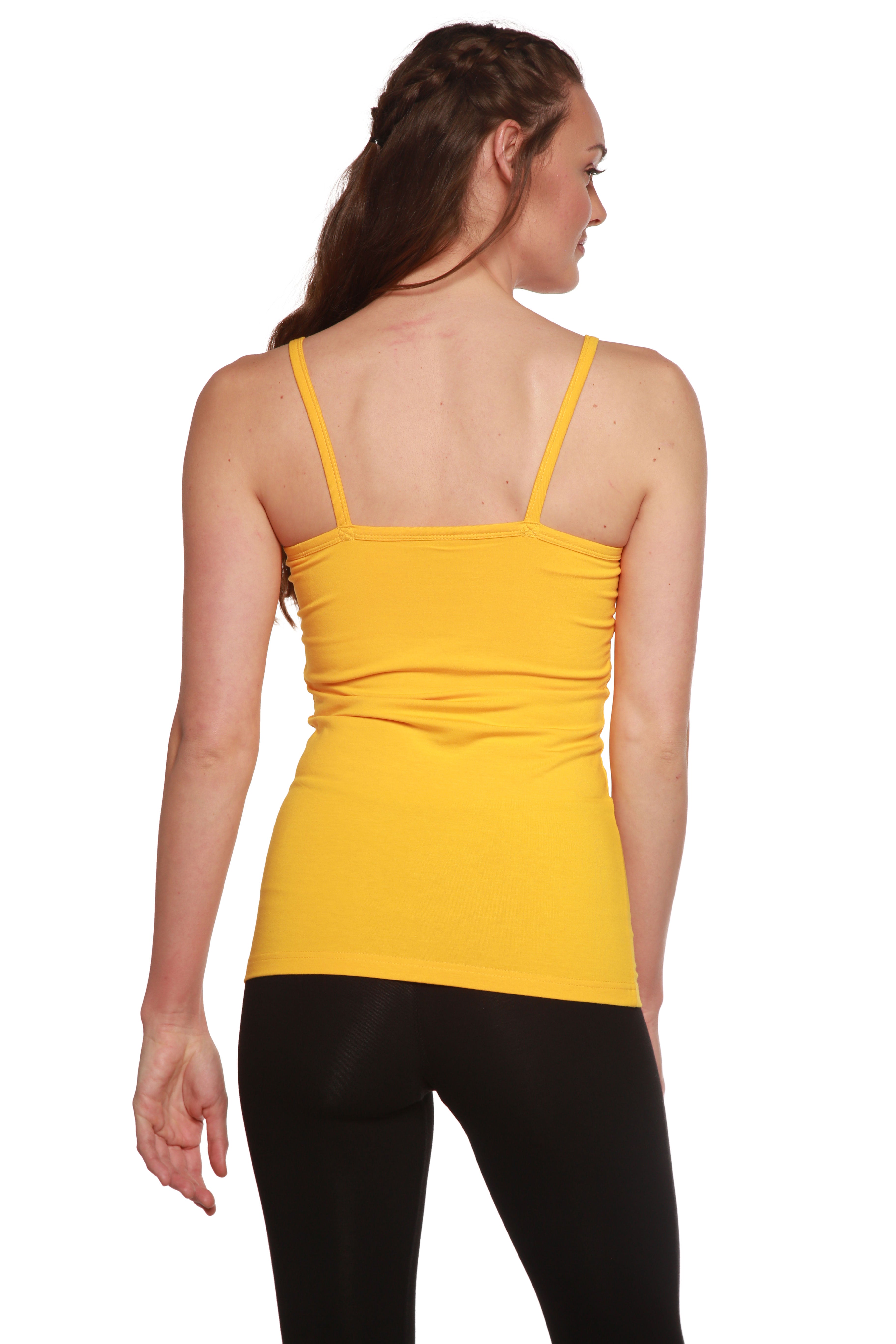 Clearance Women's Bamboo/Cotton Camisole with Shelf Bra - P's One-Stop Shop 