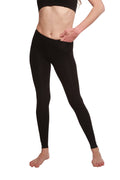 Clearance Women's Bamboo/Cotton Full Length Legging in Black - P's One-Stop Shop 
