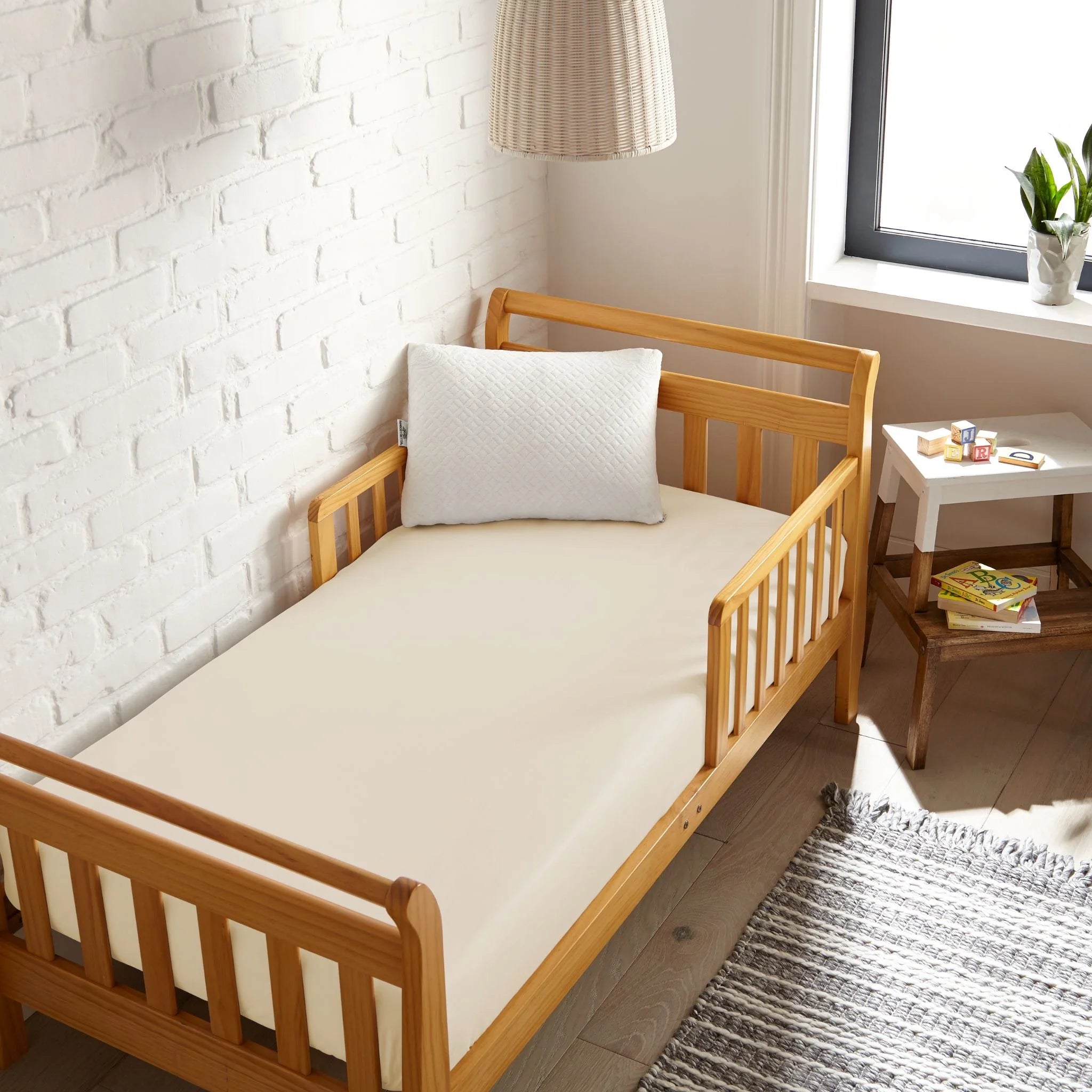 Cooling Bamboo Crib Fitted Sheet - P's One-Stop Shop 