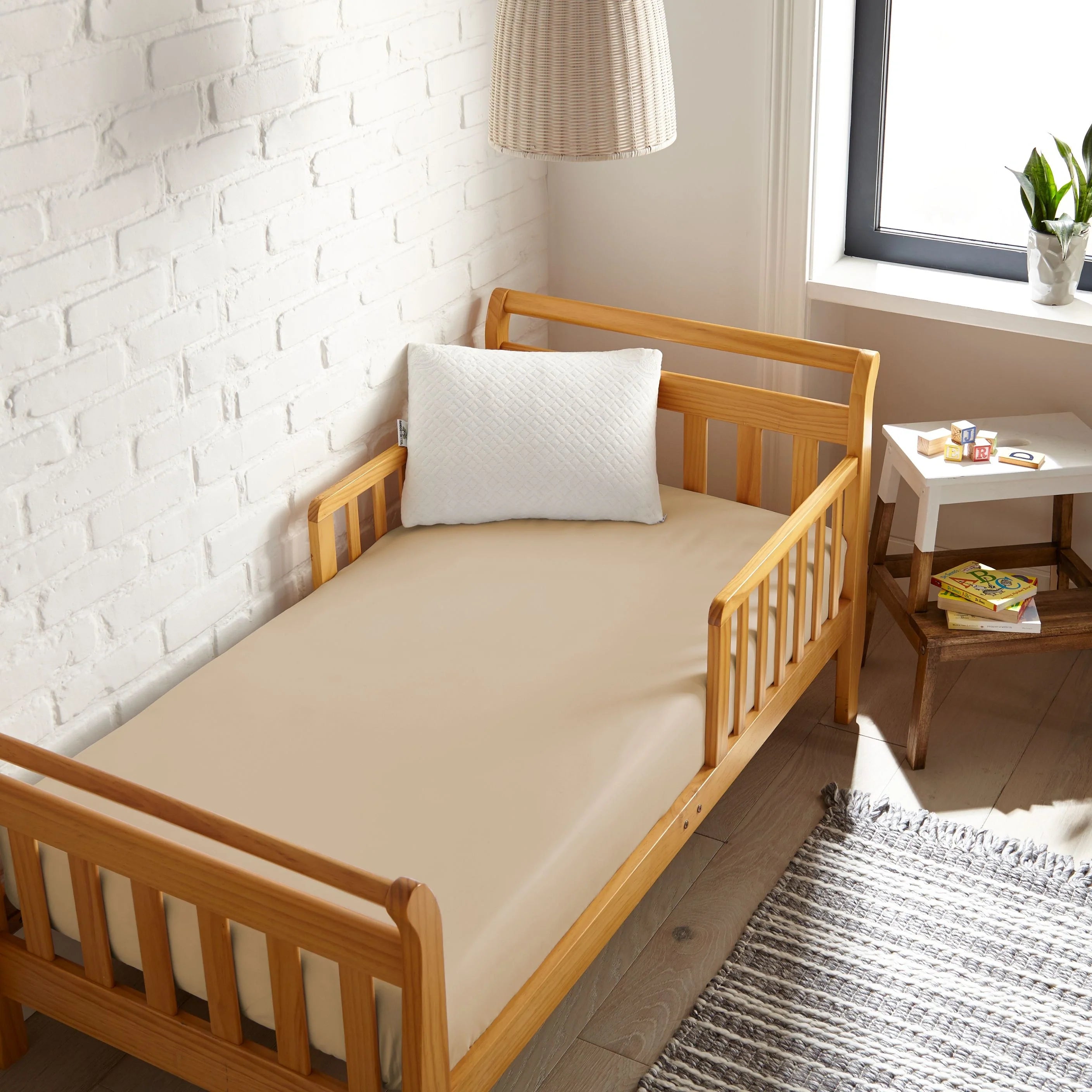 Cooling Bamboo Crib Fitted Sheet - P's One-Stop Shop 