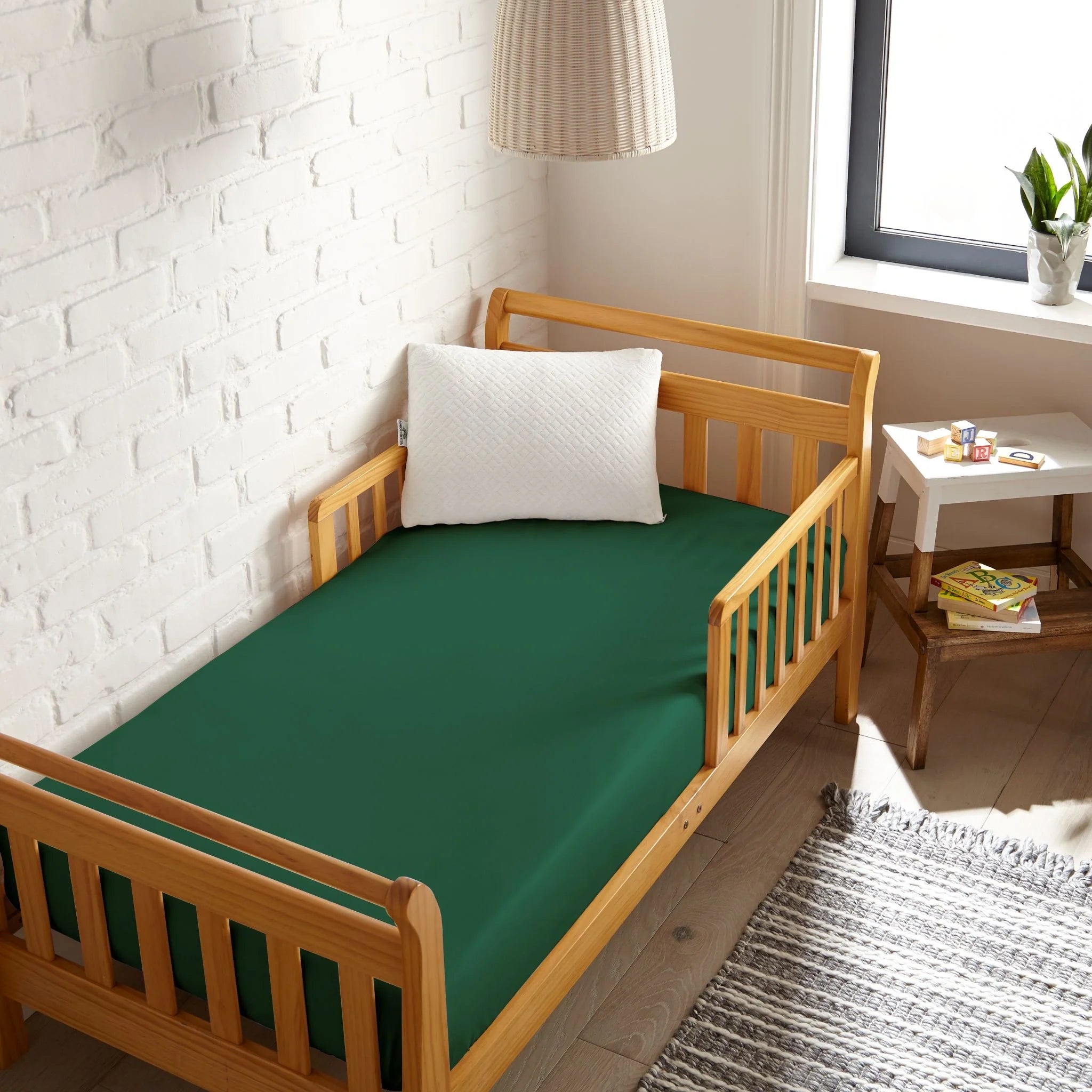Cooling Bamboo Crib Fitted Sheet - P's One-Stop Shop 