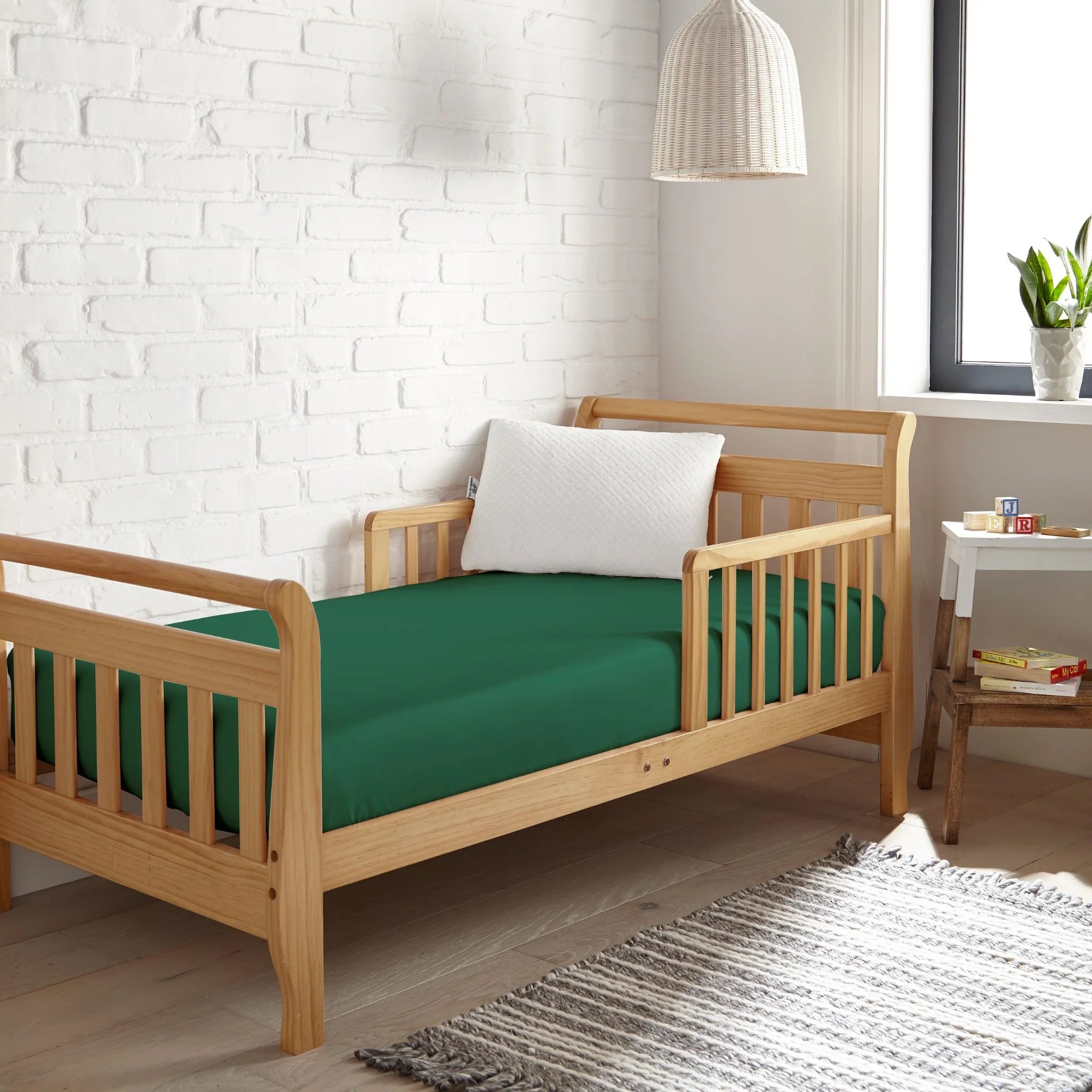 Cooling Bamboo Crib Fitted Sheet - P's One-Stop Shop 