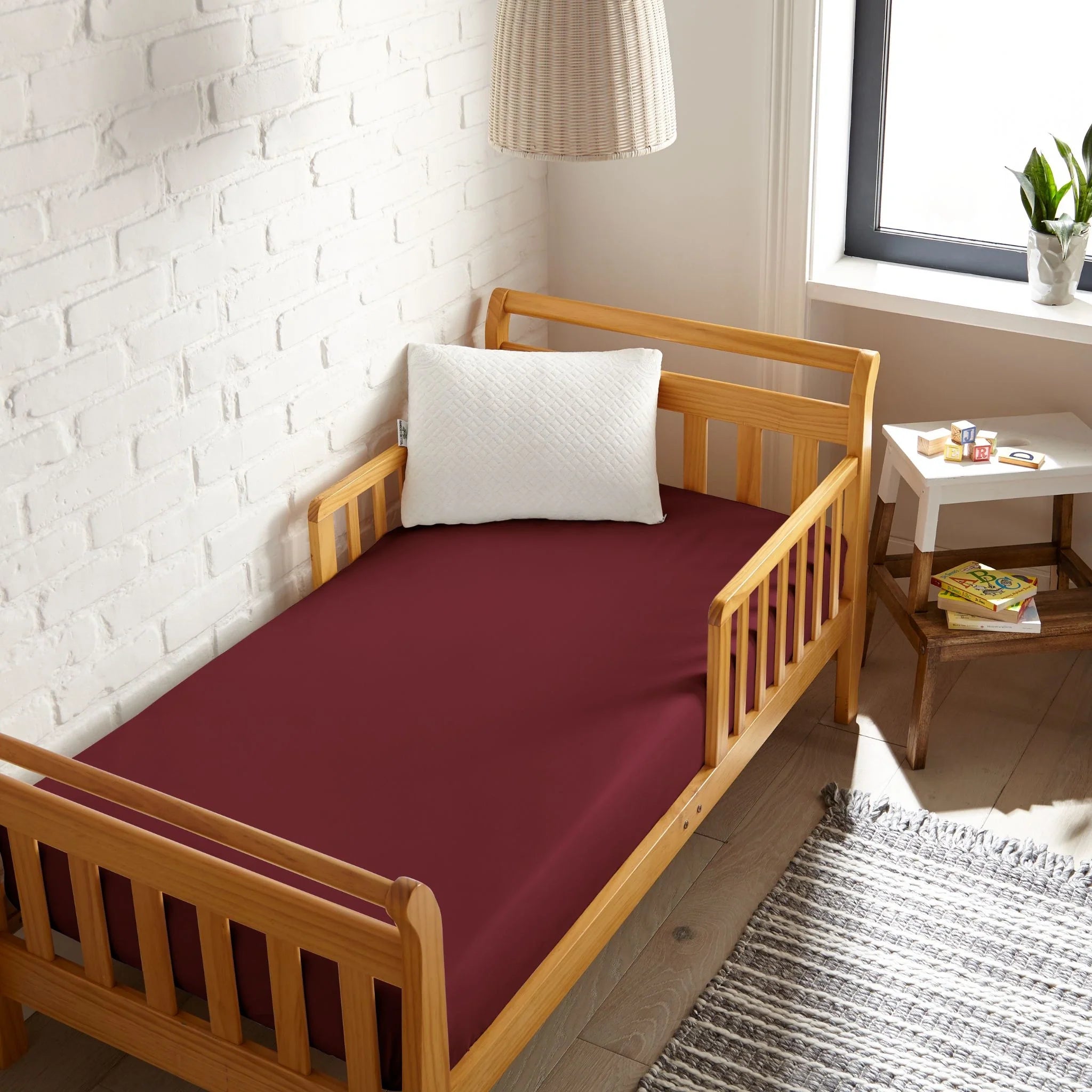 Cooling Bamboo Crib Fitted Sheet - P's One-Stop Shop 
