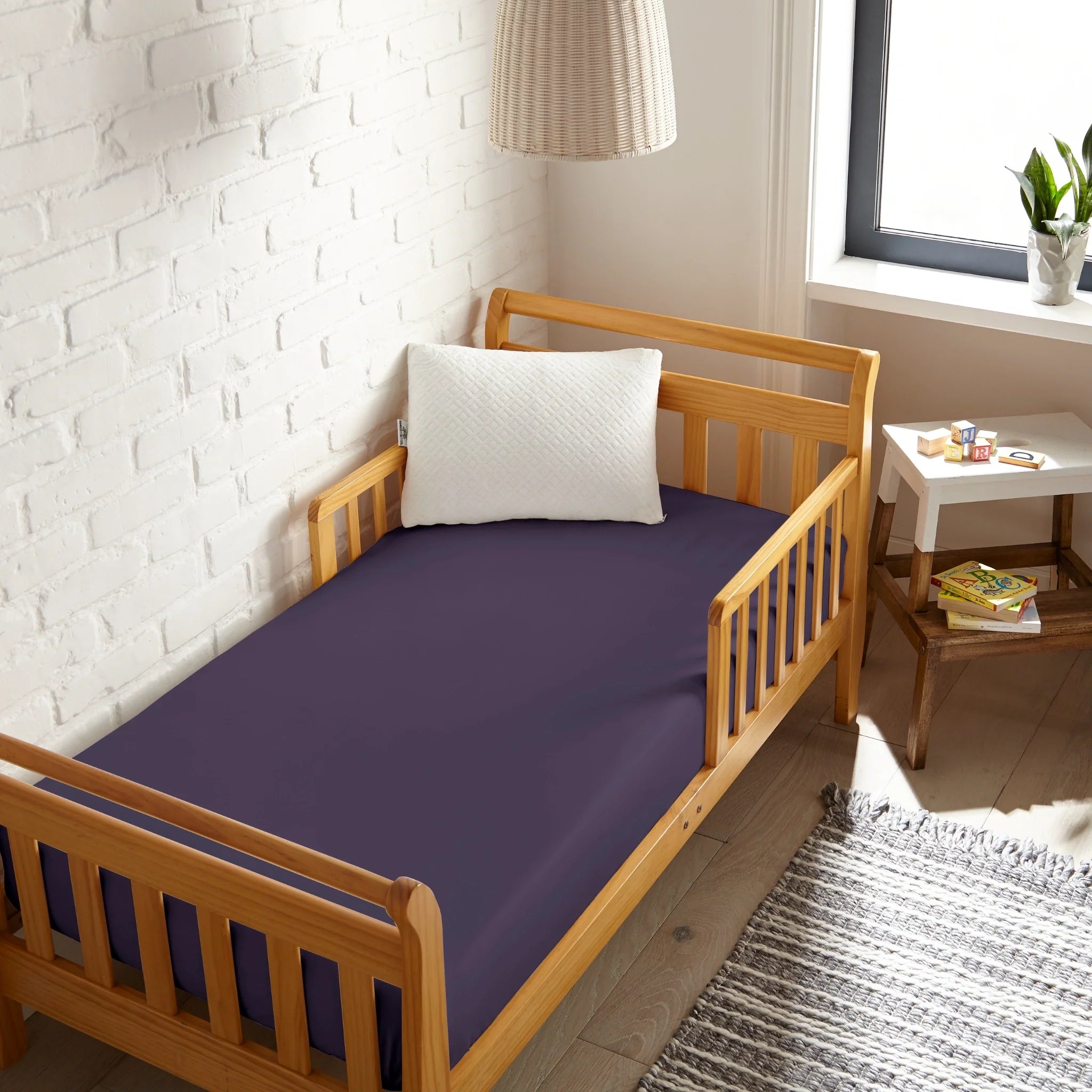 Cooling Bamboo Crib Fitted Sheet - P's One-Stop Shop 