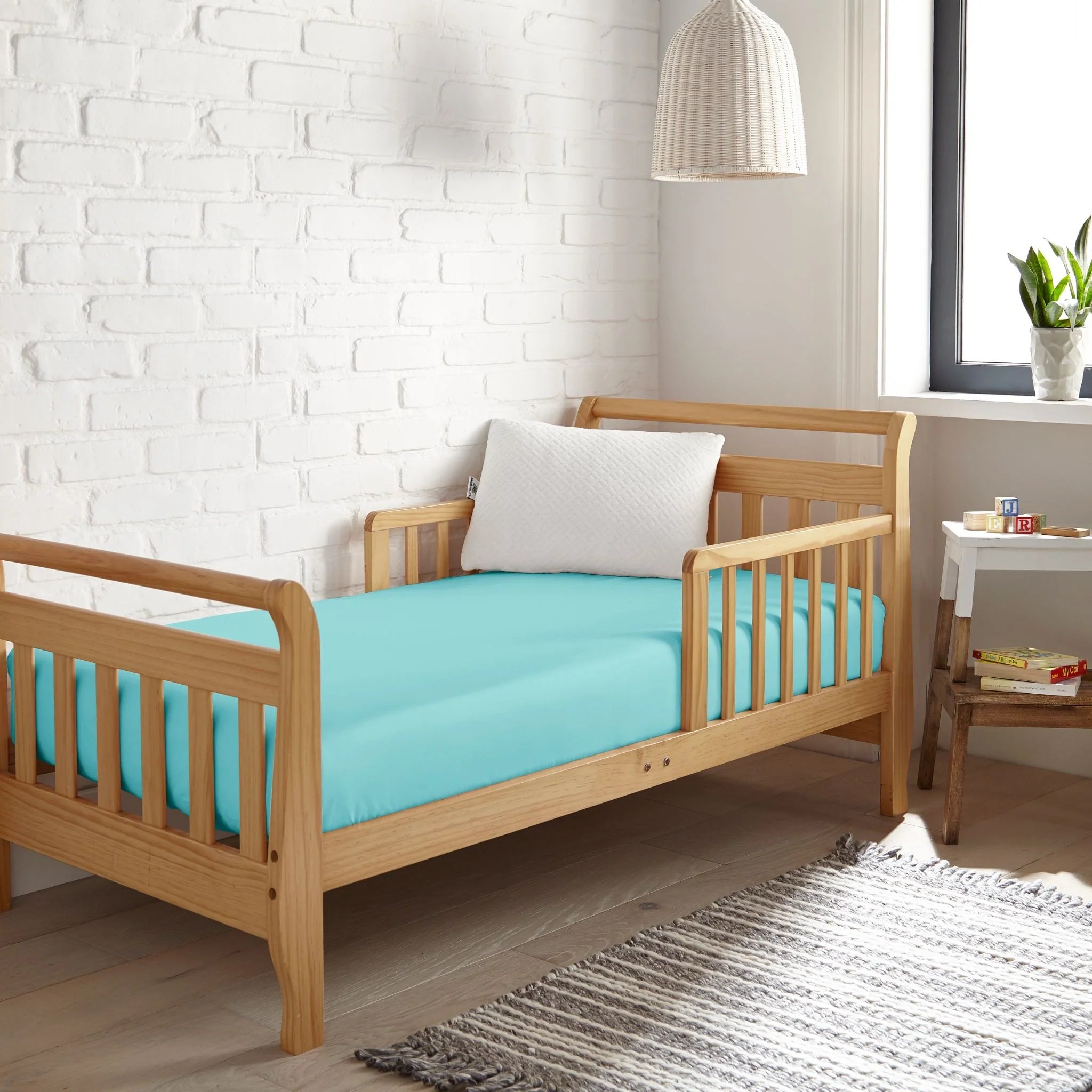 Cooling Bamboo Crib Fitted Sheet - P's One-Stop Shop 