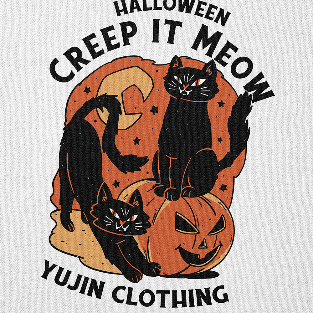 Creep It Cat Hoodie - P's One-Stop Shop 