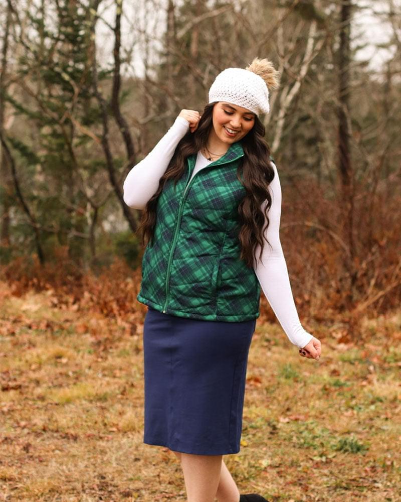 Crew Neck Long Sleeve Halftee - P's One-Stop Shop 
