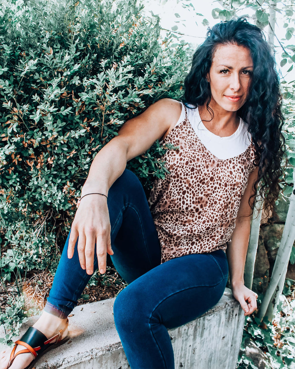 Crew Neck Tank Halftee - P's One-Stop Shop 